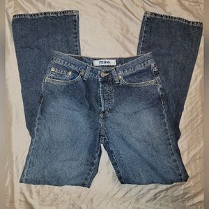 Mavi Button Fly Jeans 136 Molly Bootcut Womens Size 27/32